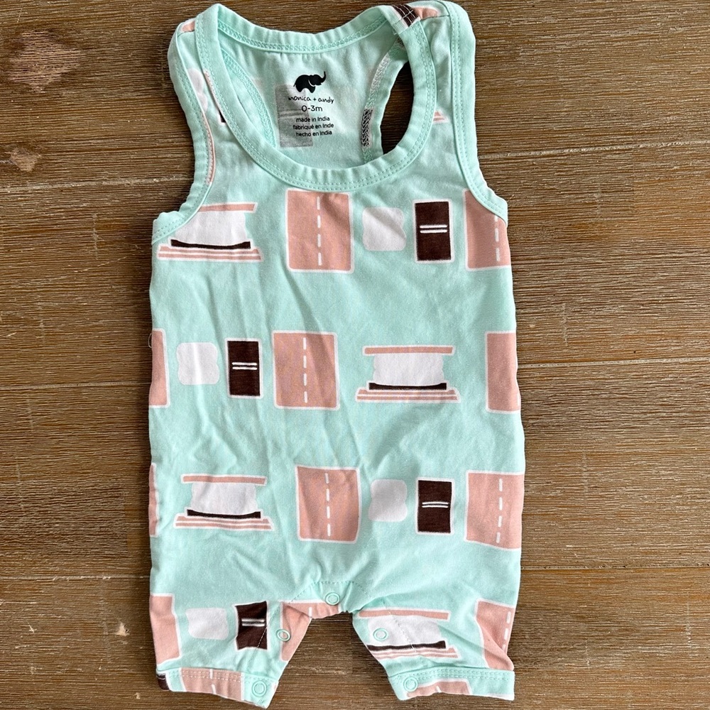 Monica + Andy s’mores racer back shortall